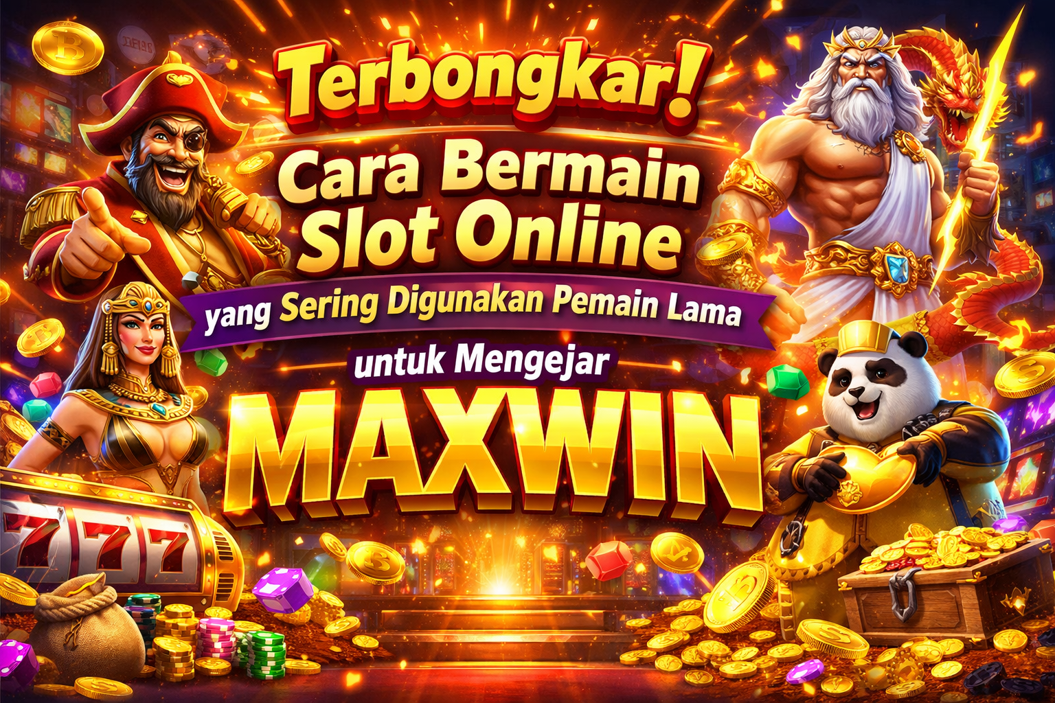Terbongkar! Cara Bermain Slot Online yang Sering Digunakan Pemain Lama untuk Mengejar Maxwin